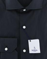 Barba Napoli Black Shirt - Extra Slim - (I1U13T343109U) - Parent