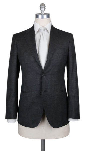 Barba Napoli Charcoal Gray Wool Suit - (UAP322S446302) - Parent