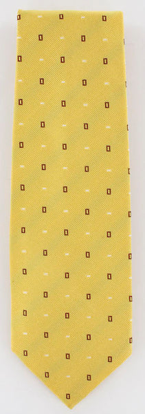 Barba Napoli Yellow Silk Tie