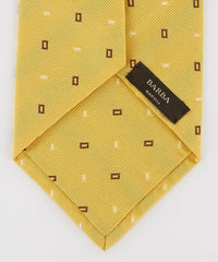 Barba Napoli Yellow Silk Tie