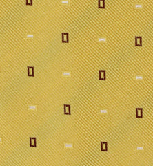 Barba Napoli Yellow Silk Tie
