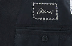 Brioni Navy Blue Super 150's Solid Suit - (COLOSSEO22514455R) - Parent