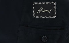 Brioni Midnight Navy Blue Super 150's Solid Suit - (514456) - Parent