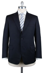 Brioni Navy Blue Super 150's Suit - (PARLAMENTO21574456S) - Parent