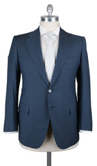 Cesare Attolini Blue Suit - 46/56 - (AUK20PUA3S10WA31B21C6)