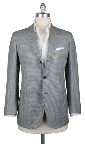 Cesare Attolini Olive Green Fancy Sportcoat - (CA351355317) - Parent