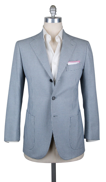 Cesare Attolini Light Blue Cotton Sportcoat - (CA35706116S) - Parent