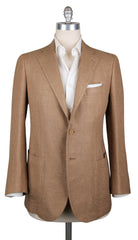 Cesare Attolini Caramel Brown Solid Sportcoat - 40/50 - (CA35953317)