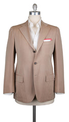 Cesare Attolini Cream Wool Solid Sportcoat - 40/50 - (CAP30719217)