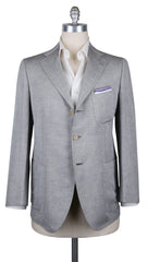 Cesare Attolini Light Gray Sportcoat - 40/50 - (CA371055217)