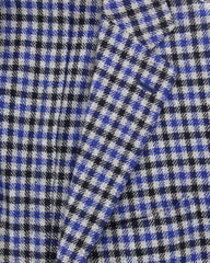 Cesare Attolini Blue Shephard's Check Sportcoat - (CA1020171) - Parent