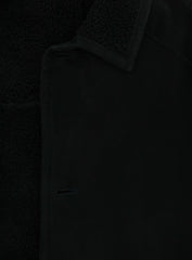 Cesare Attolini Black Shearling Solid Jacket - (LT213M10D31) - Parent