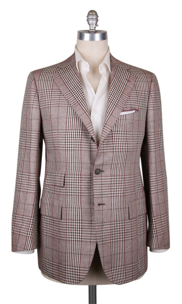 Cesare Attolini Light Brown Fancy Sportcoat - (CA3139317) - Parent