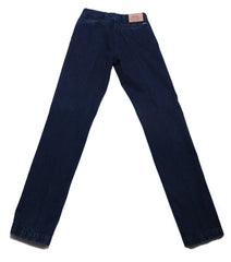 Cesare Attolini Dark Blue Solid Jeans - Slim - (1094) - Parent