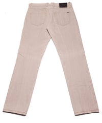 Cesare Attolini Brown Solid Cotton Pants - Slim - (1456) - Parent