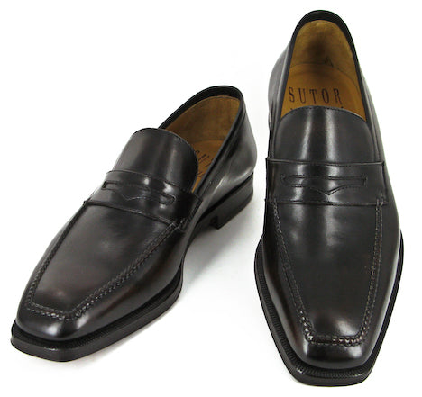 Sutor Mantellassi Dark Brown Shoes Size 6.5 (US) / 40.5 (EU)