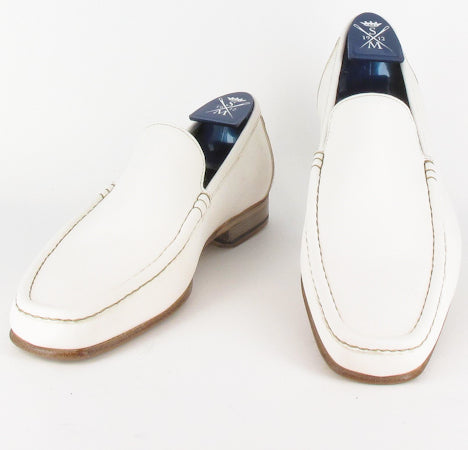 Sutor Mantellassi White Shoes Size 8 (US) / 7 (EU)