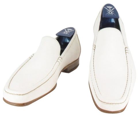 Sutor Mantellassi White Shoes – Size: 8.5 US / 7.5 UK