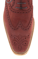 Sutor Mantellassi Burgundy Red Shoes Size 8 (US) / 7 (EU)