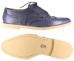 Sutor Mantellassi Blue Shoes Size 7.5 (US) / 6.5 (EU)