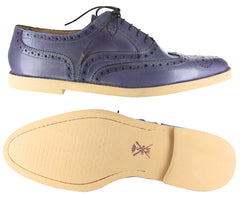Sutor Mantellassi Blue Shoes Size 8 (US) / 7 (EU)