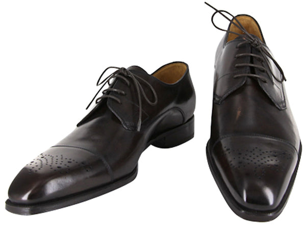 Sutor Mantellassi Dark Brown Shoes Size 7.5 (US) / 6.5 (EU)