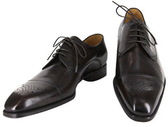 Sutor Mantellassi Dark Brown Shoes Size 7.5 (US) / 6.5 (EU)