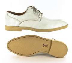 Sutor Mantellassi Light Gray Shoes Size 7 (US) / 6 (EU)