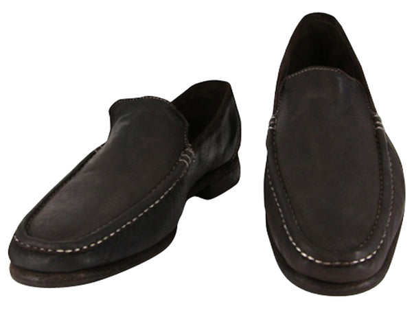 Sutor Mantellassi Dark Brown Shoes - Loafer - Size 7 (US) / 6 (EU)
