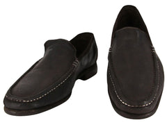 Sutor Mantellassi Dark Brown Shoes - Loafer - Size 7 (US) / 6 (EU)