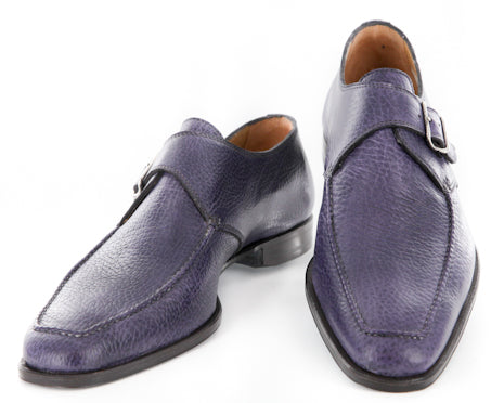 Sutor Mantellassi Purple Shoes – Size: 7.5 US / 6.5 UK