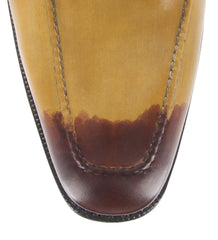 Sutor Mantellassi Caramel Light /Dark Brown Shoes - Loafer - 11.5/10.5