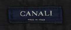 Canali Midnight Navy Blue Solid Pants - Slim - (9153090952) - Parent