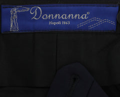Donnanna Navy Blue Solid Pants - Slim - 40/56 - (LAZIO6018016652)