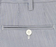 Donnanna Blue Striped Pants - Slim - 40/56 - (LAZIOT0011)