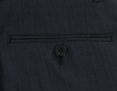 Donnanna Navy Blue Solid Pants - Slim - 30/46 - (LAZIOT004031)