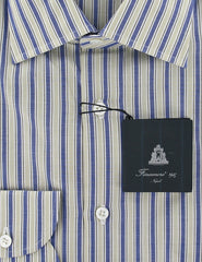 Finamore Napoli Blue Shirt 16/41