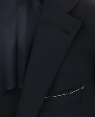 Fiori Di Lusso Midnight Navy Blue Wool Solid Sportcoat - (2018030610) - Parent