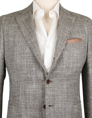 Fiori Di Lusso Dark Brown Cashmere Fancy Sportcoat - (201803065) - Parent