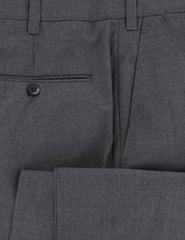 Fiori Di Lusso Gray Solid Wool Pants - Full - (569) - Parent