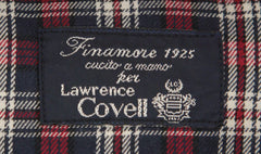 Finamore Napoli Red Plaid Cotton Shirt - Extra Slim - (W1) - Parent