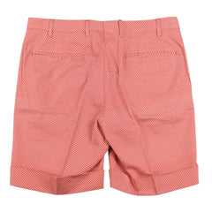 Finamore Napoli Orange Foulard Bermuda Shorts - Slim - (EF) - Parent