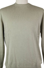 Finamore Napoli Beige Cotton Sweater - XXX Small/42 - (D7C10300001)