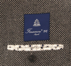 Finamore Napoli Brown Wool Fancy Sportcoat - (FN1026176) - Parent