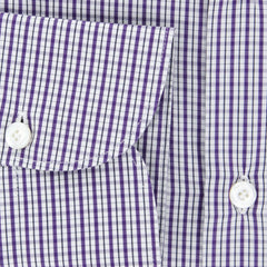 Finamore Napoli Purple Shirt - Extra Slim - 15.75/40 - (NAN057002)