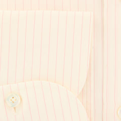 Finamore Napoli White Striped Shirt - Slim - (2018030115) - Parent