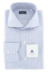 Finamore Napoli Light Blue Shirt - Slim - 15.75/40 - (FN1021339)