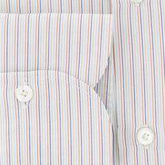 Finamore Napoli Multi-Colored Striped Cotton Shirt - Slim - (748) - Parent