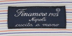 Finamore Napoli Multi-Colored Striped Cotton Shirt - Slim - (748) - Parent