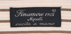 Finamore Napoli Pink Striped Shirt - Slim - (2018030110) - Parent